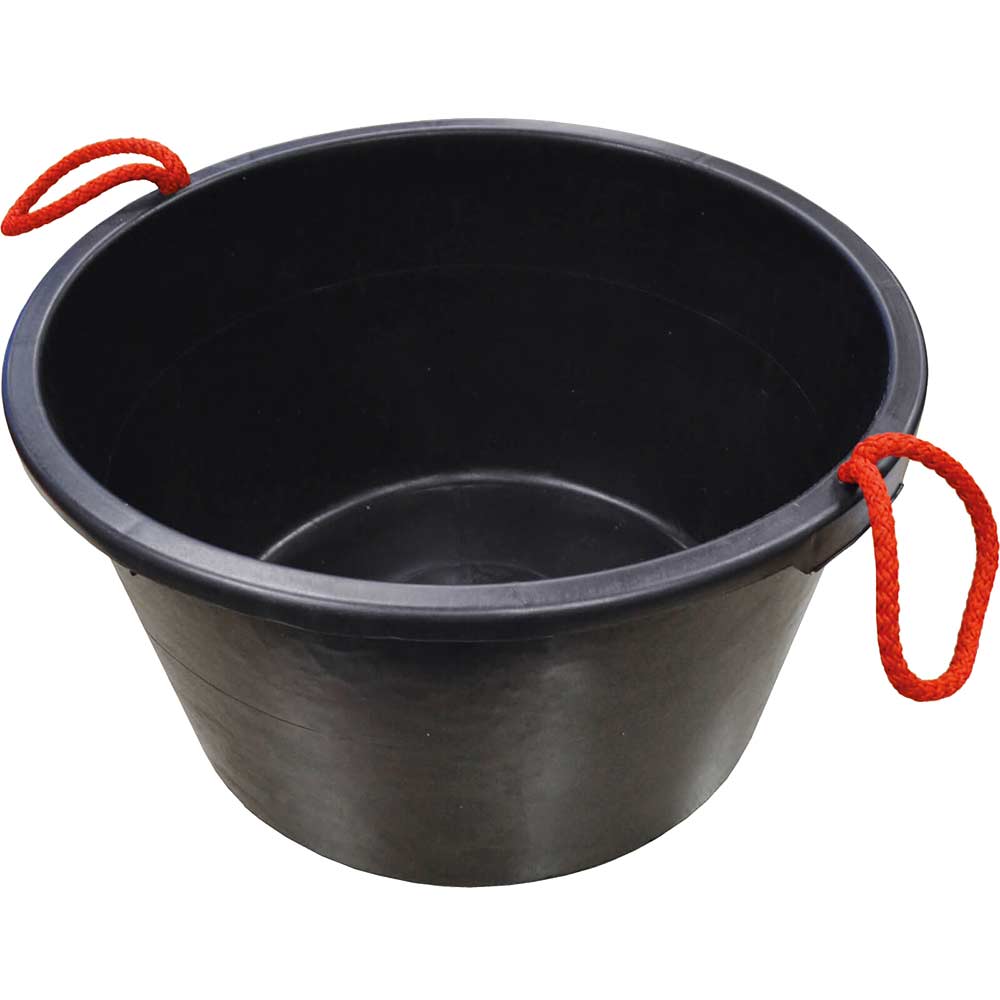 Faithfull Builders Bucket 40l Black