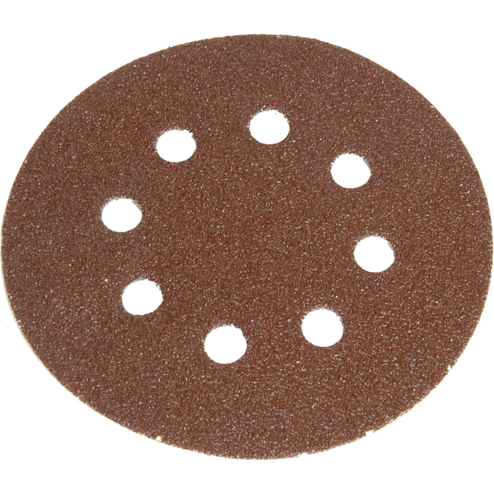 Image of Faithfull 125mm Hook and Loop Perforated Sanding Discs 125mm Very Fine Pack of 5