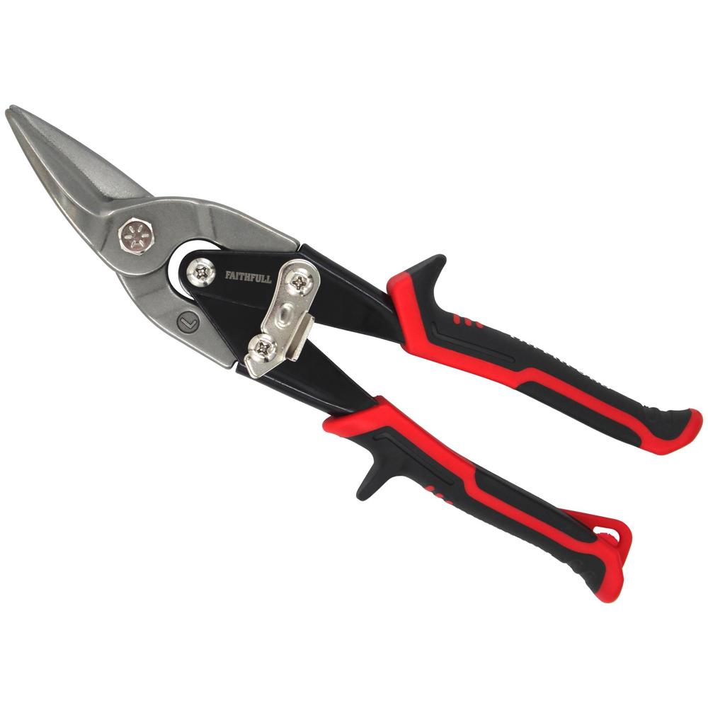 Faithfull Compound Aviation Snips Left Cut 250mm
