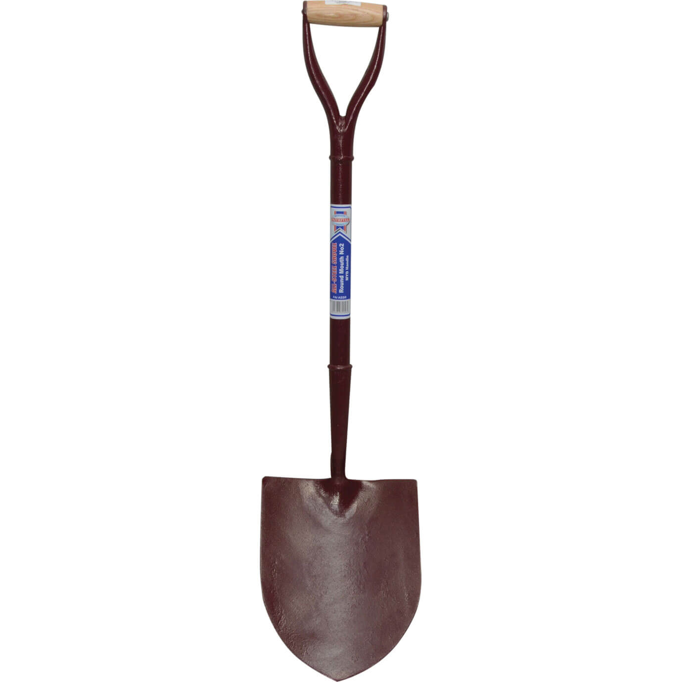 Image of Faithfull Steel Round Mouth Shovel