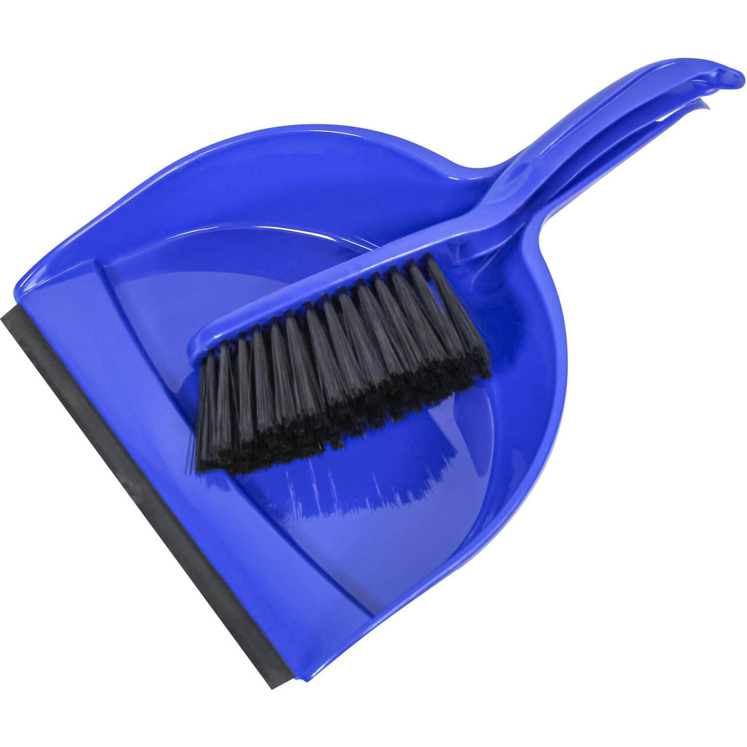 Image of Faithfull Plastic Dustpan and Brush Set