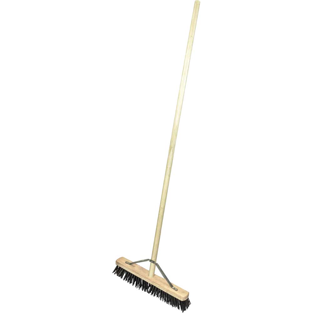 Photos - Household Cleaning Tool Faithfull PVC Saddleback Broom 18" FAIBRPVC18H 