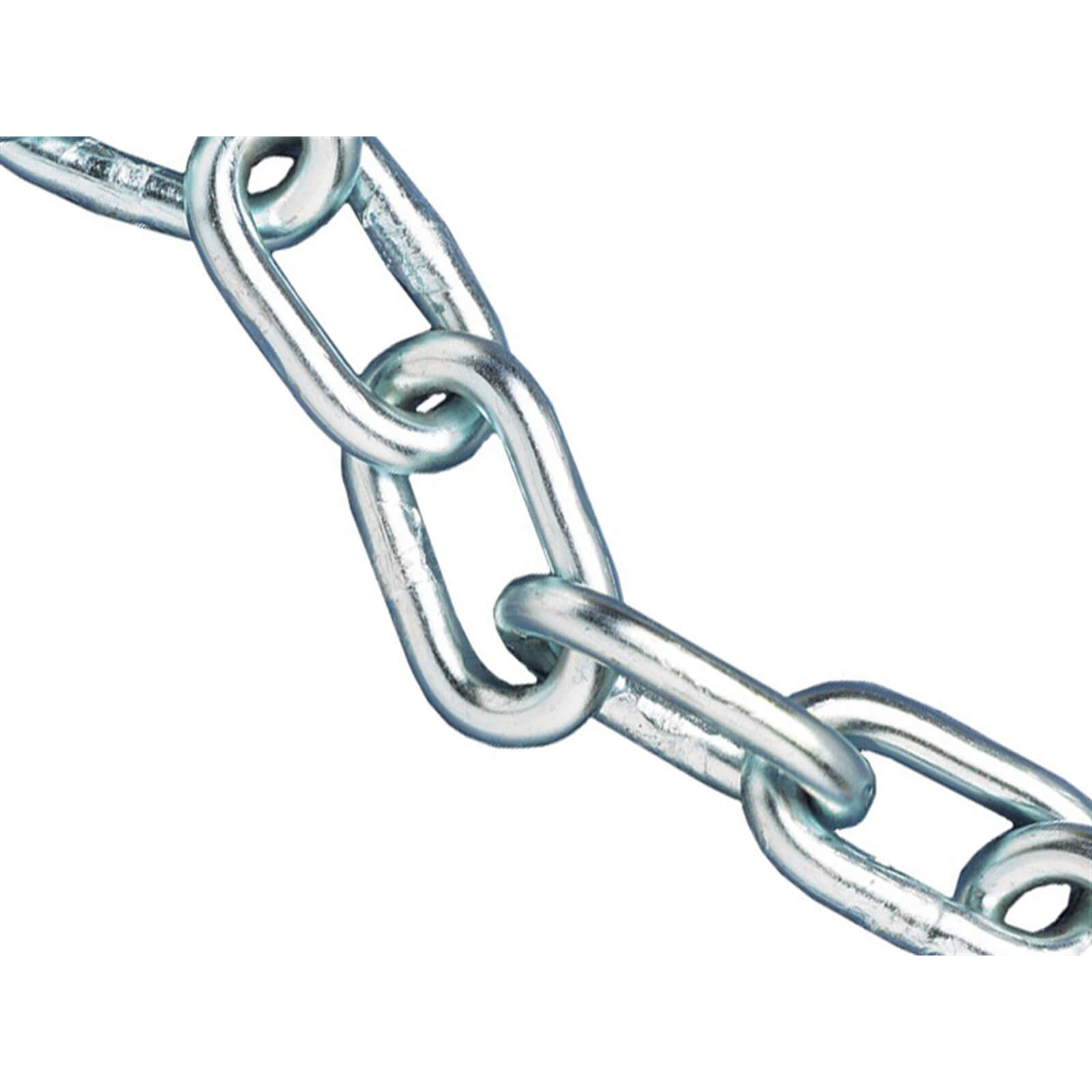 Image of Faithfull A Link Metal Zinc Plated Chain 3mm 30m