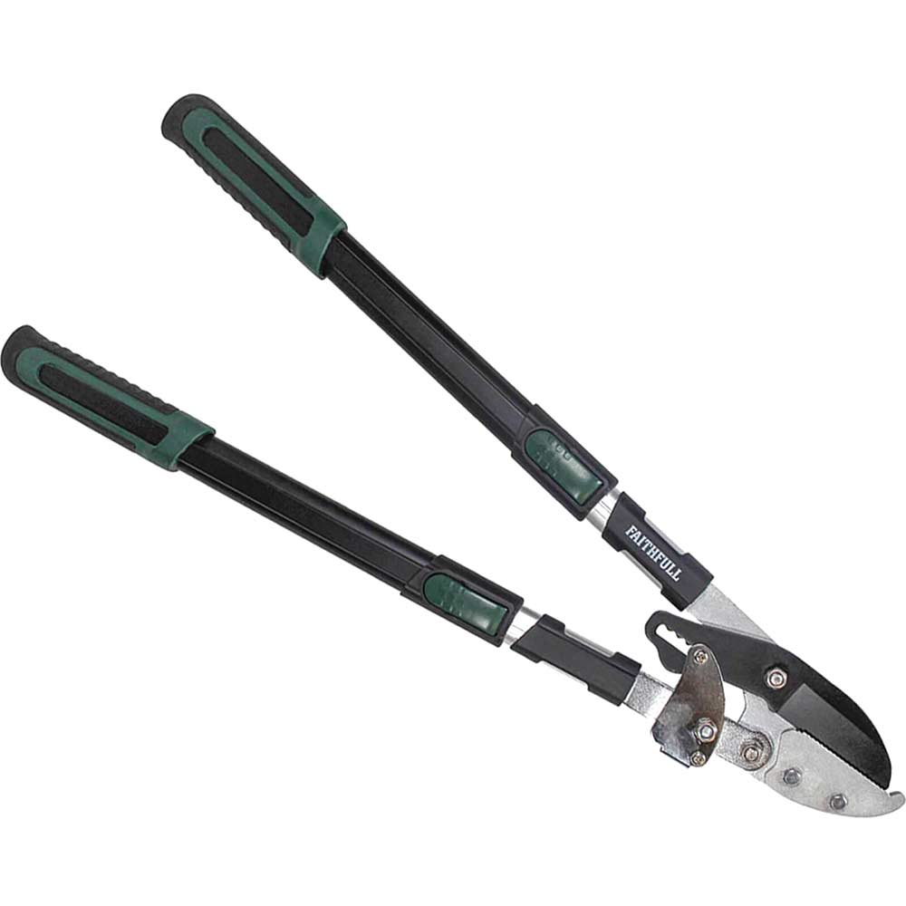 Faithfull Countryman Ratchet Anvil Telescopic Loppers 880mm