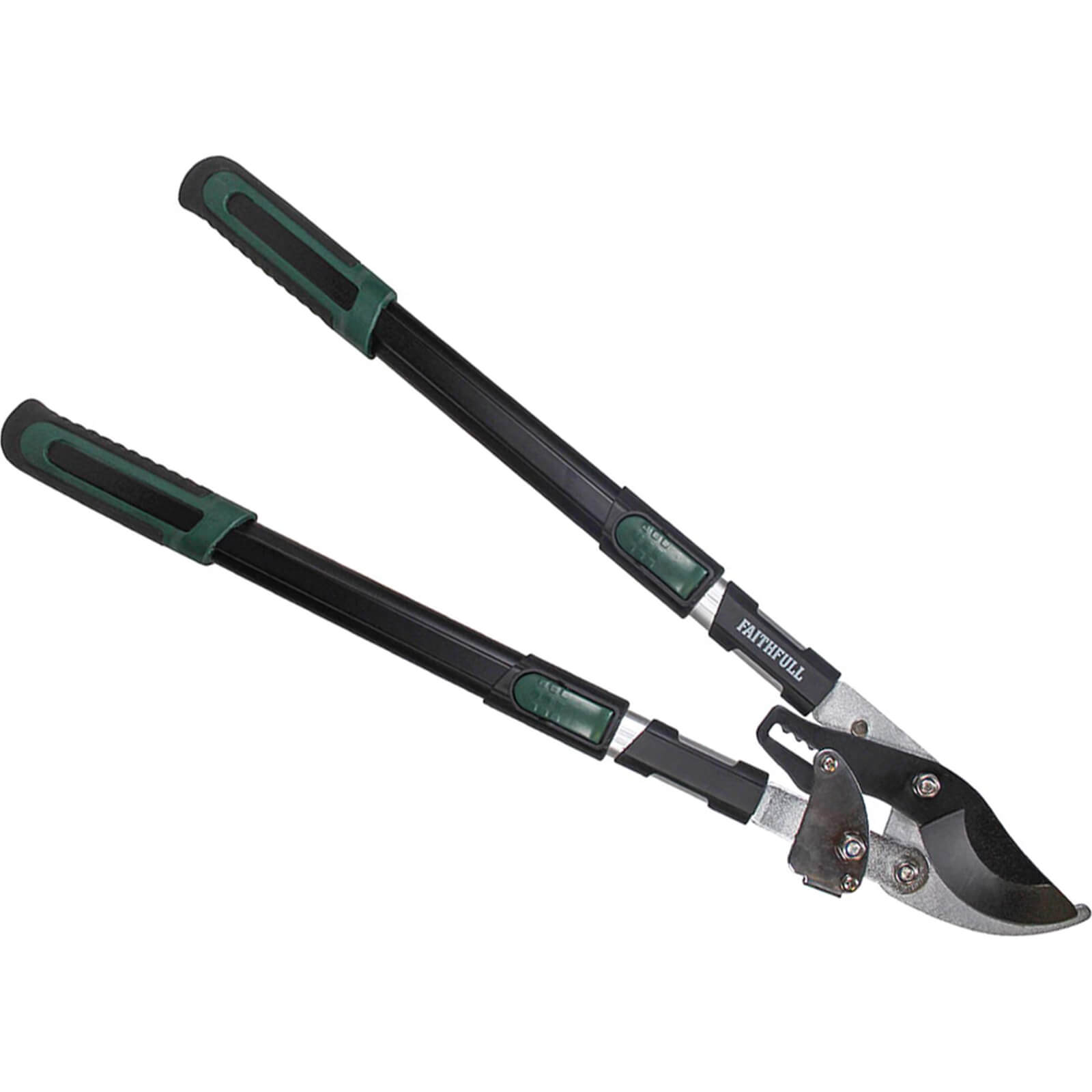 Image of Faithfull Countryman Ratchet Bypass Telescopic Loppers