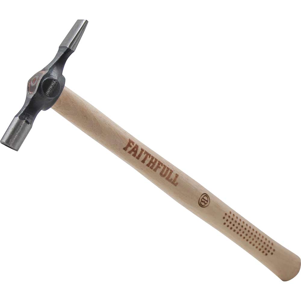Faithfull FSC Hickory Cross Pein Pin Hammer 113g