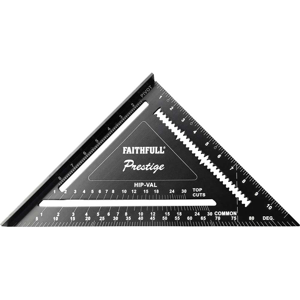 Faithfull Prestige Quick Square Black Aluminium 300mm