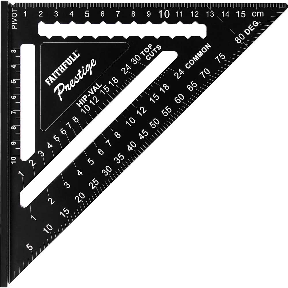 Faithfull Prestige Quick Roofing Square Metric Only 180mm