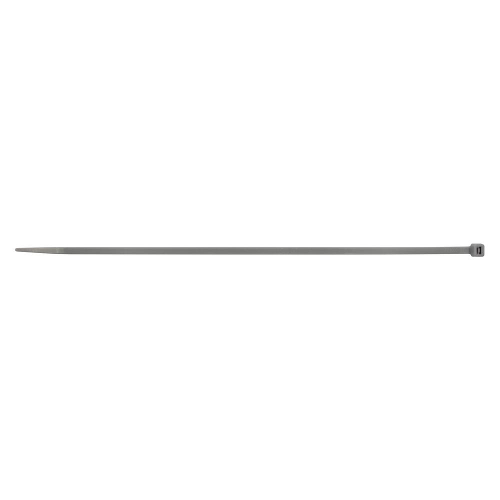 Faithfull Cable Ties Grey 4.8mm 300mm Pack Of 100