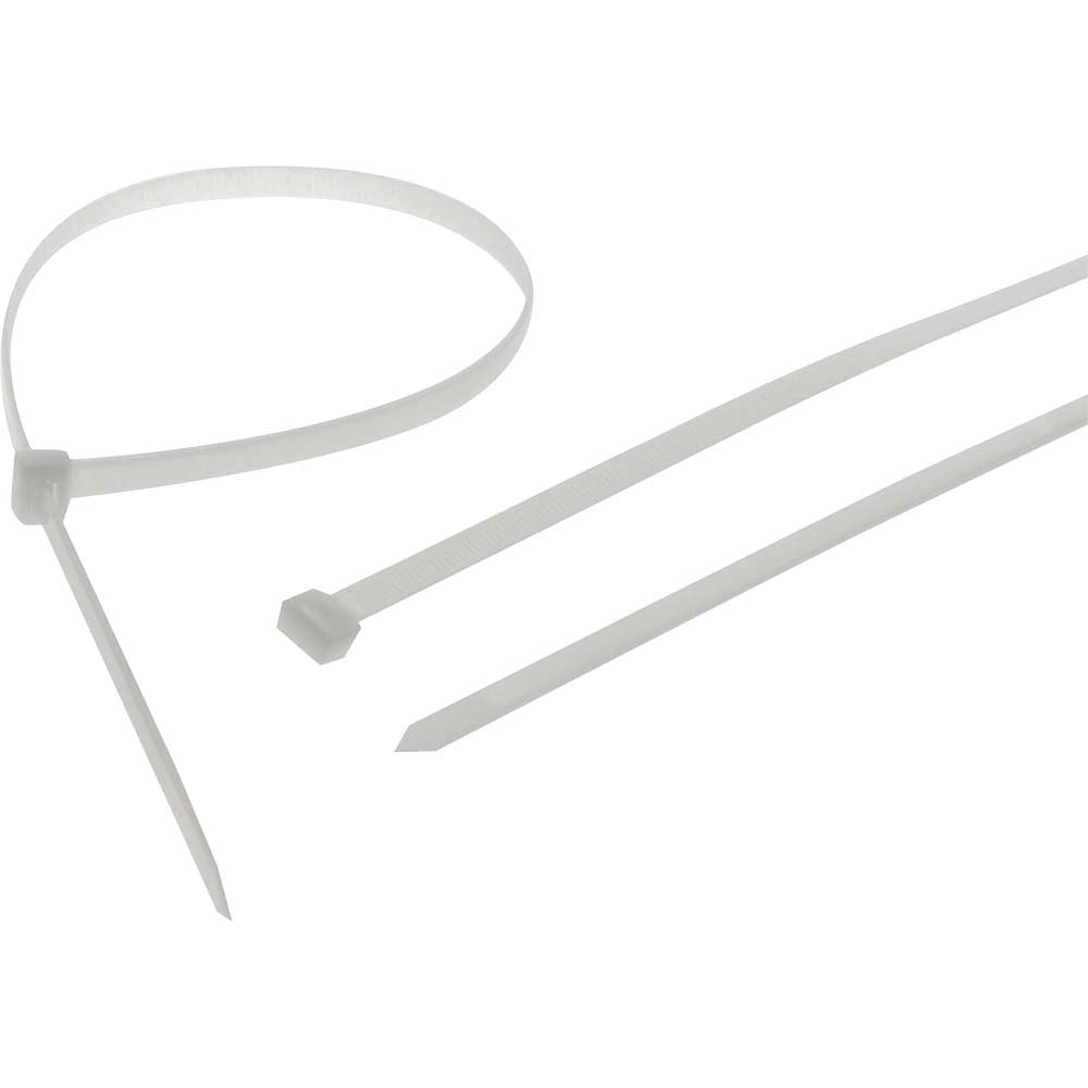 Photos - Cable Tie / Pipe Clamp Faithfull Heavy Duty Cable Ties White Pack of 10 600mm 9mm FAICT600WHD 