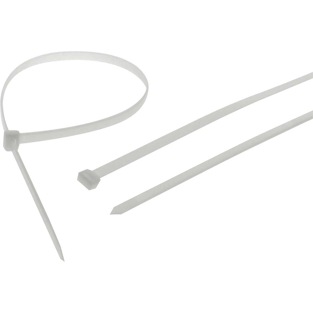 Photos - Cable Tie / Pipe Clamp Faithfull Heavy Duty Cable Ties White Pack of 10 905mm 9mm FAICT900WHD 