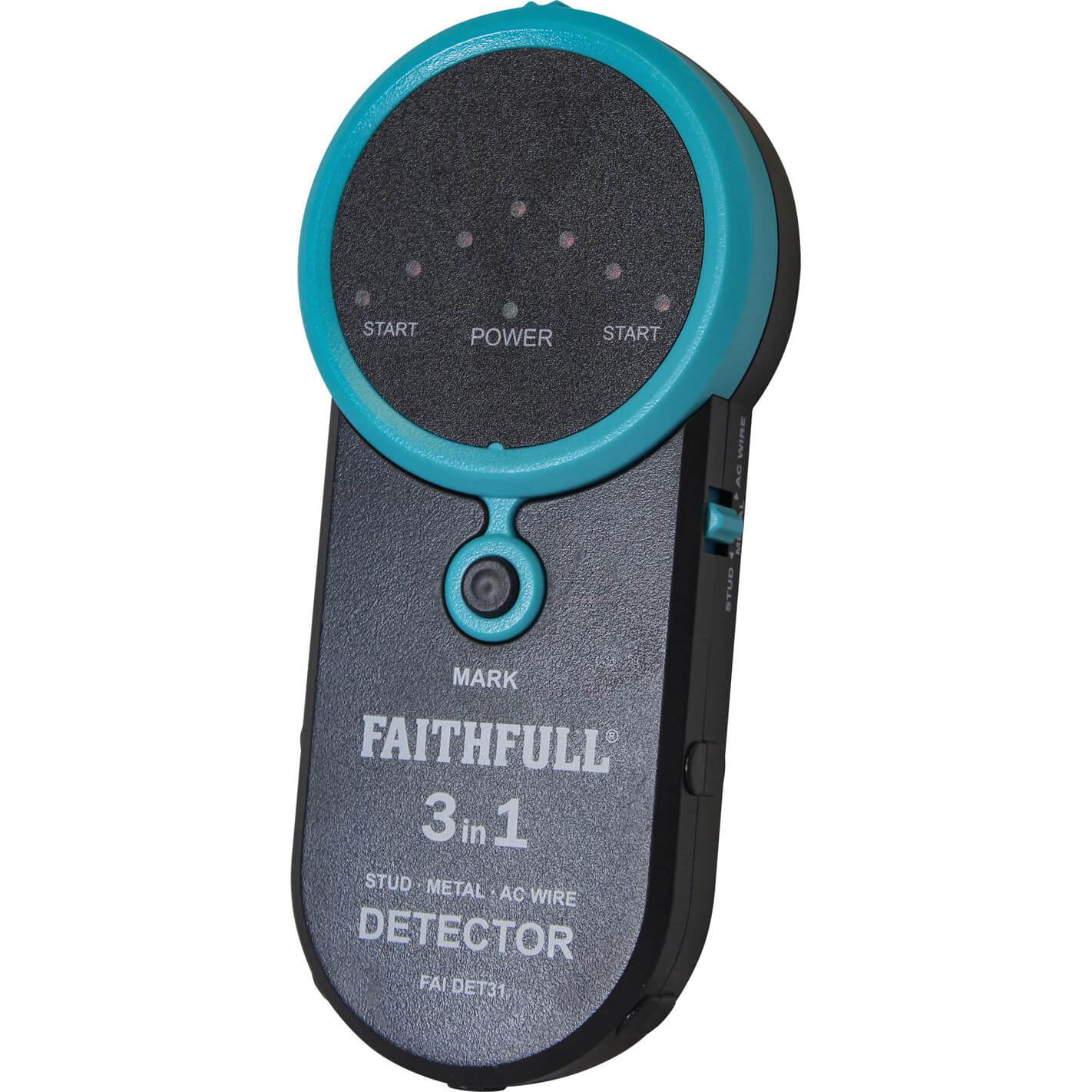 Image of Faithfull 3 in 1 Stud, Metal and Cable Detector