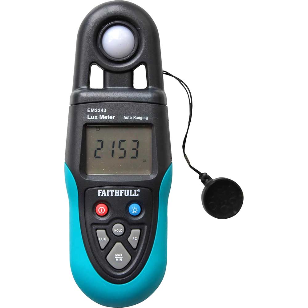 Image of Faithfull EM2243 Digital Lux Light Meter