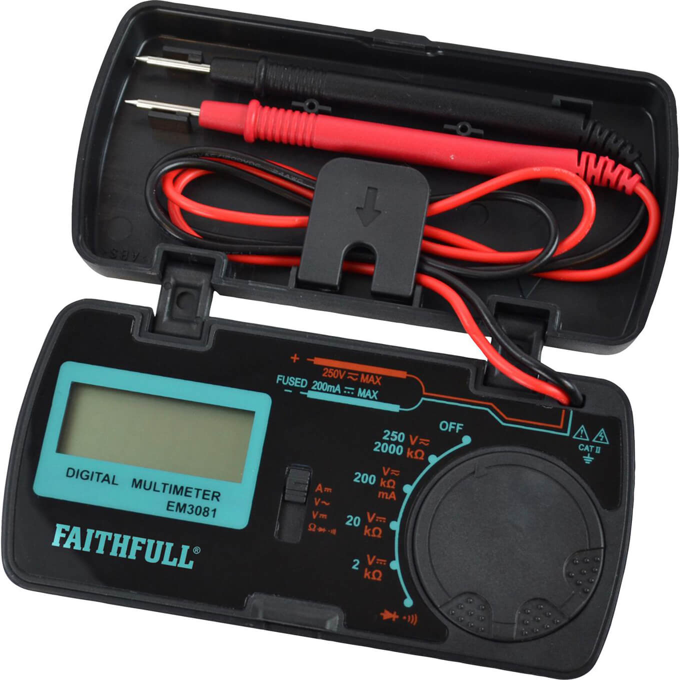 Image of Faithfull EM3081 Pocket Multimeter