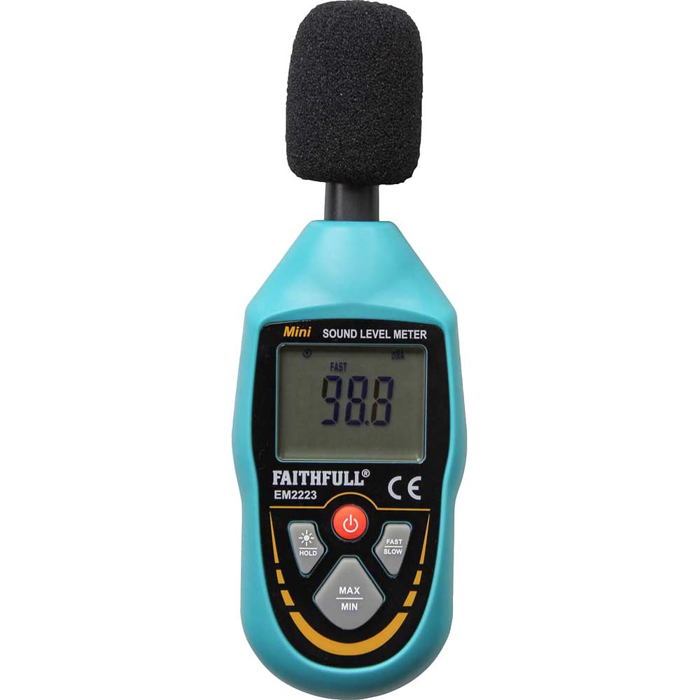 Image of Faithfull EM2223 Digital Sound Level Meter