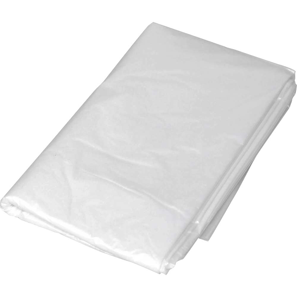 Faithfull Light Duty Polythene Dust Sheet 3.6m 2.7m Pack of 1