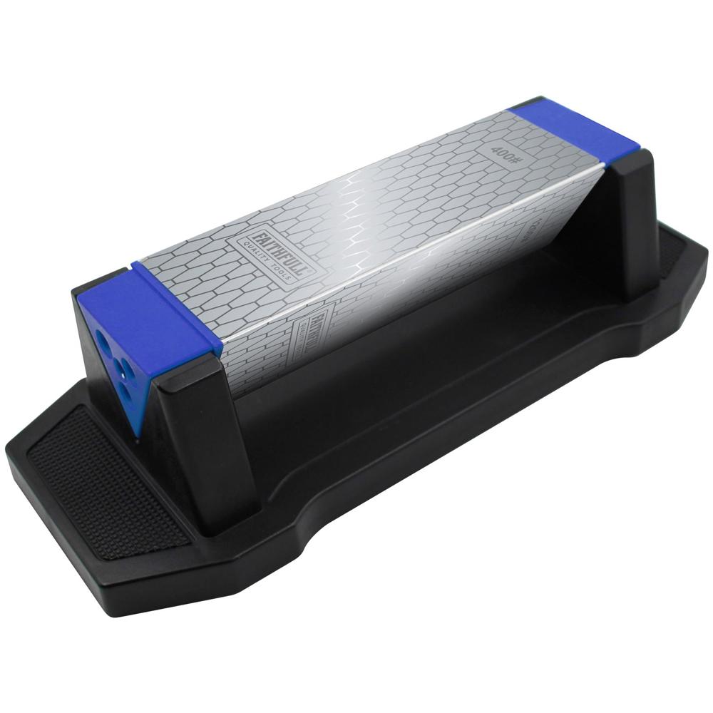 Photos - Other Hand Tools Faithfull Three Sided Diamond Sharpening Stone 400, 1000 & 1200G FAIDWTRI150 