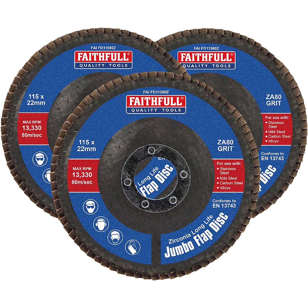 Zirconia Abrasive Jumbo Flap Disc