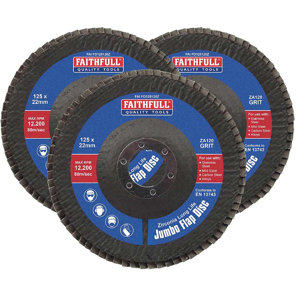 Zirconia Abrasive Jumbo Flap Disc