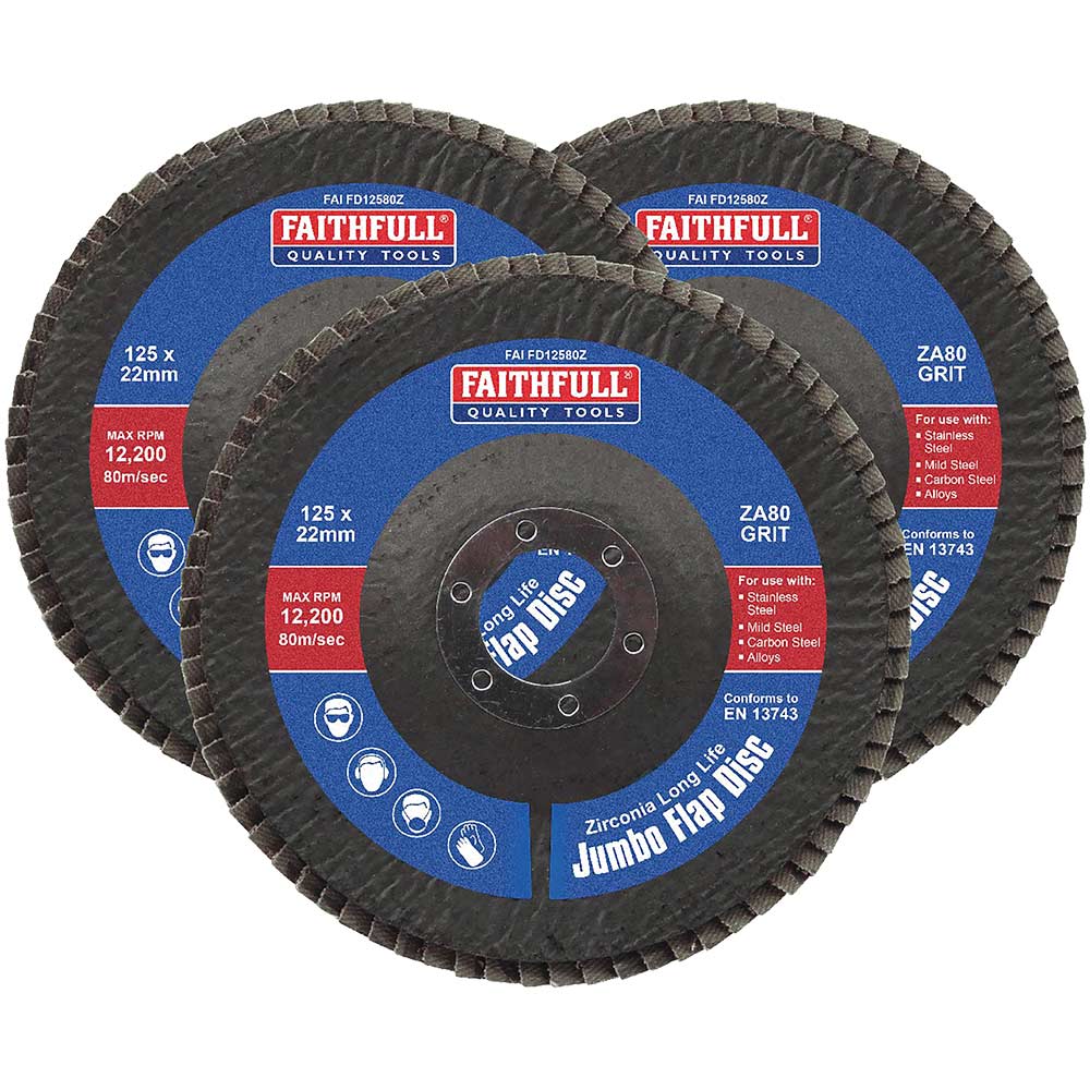 Zirconia Abrasive Jumbo Flap Disc