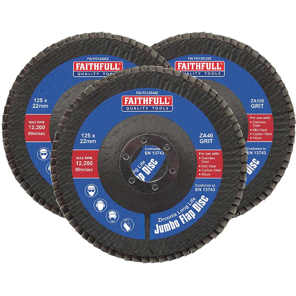 Zirconia Abrasive Jumbo Flap Disc