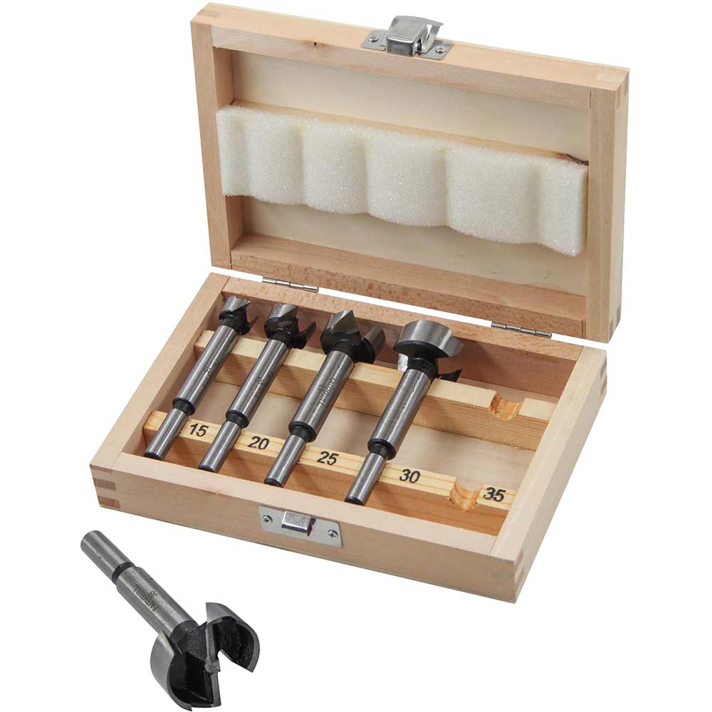 Faithfull 5 Piece Forstner Drill Bit Set