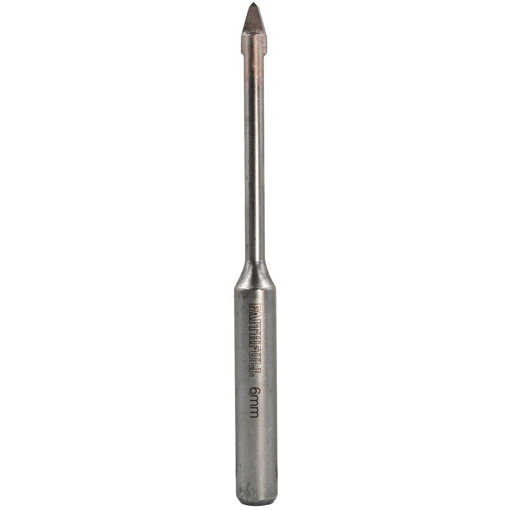 Faithfull Carbide Hard Tile And Glass Drill Bit