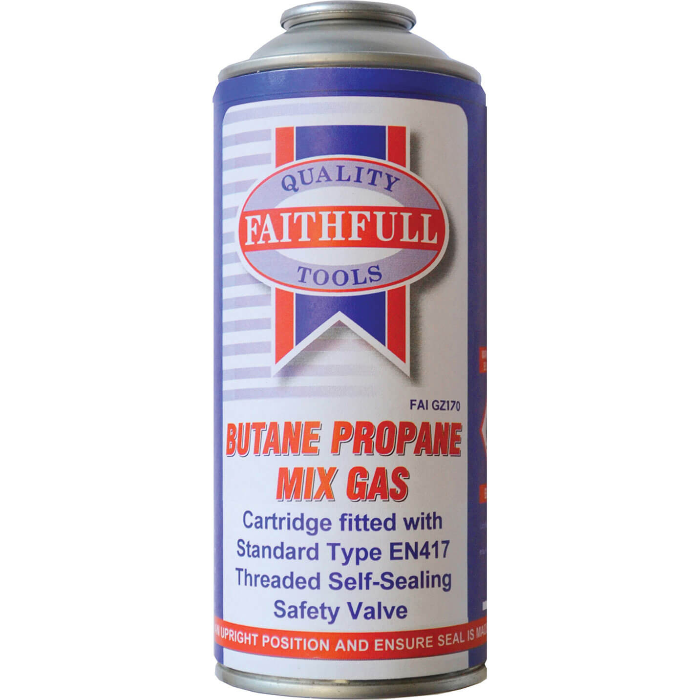Image of Faithfull Butane Propane Gas Cartridge 170g
