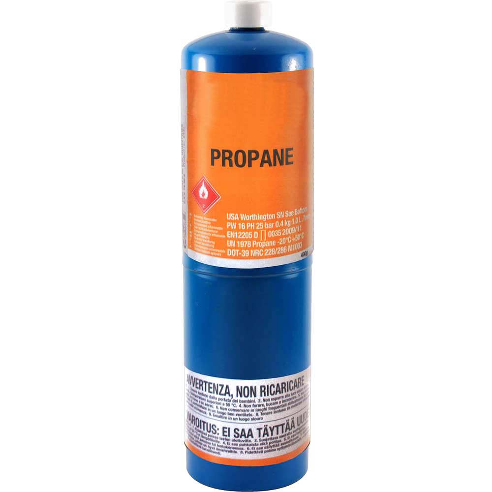 Faithfull Propane Gas Cylinder 400g