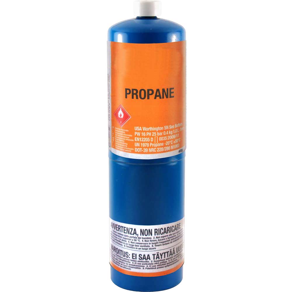 Image of Faithfull Propane Gas Cylinder 400g