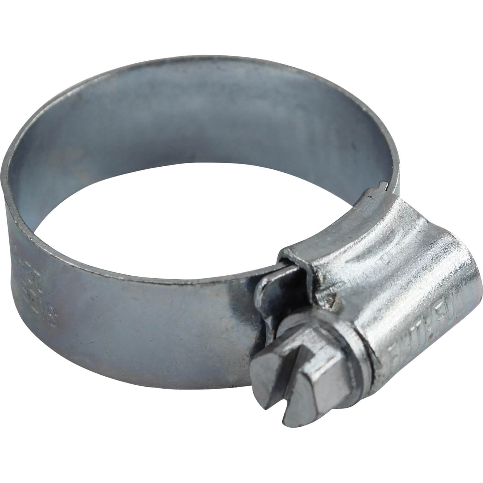 Image of Faithfull Zinc Plated Hose Clips 22mm - 30mm Pack of 1
