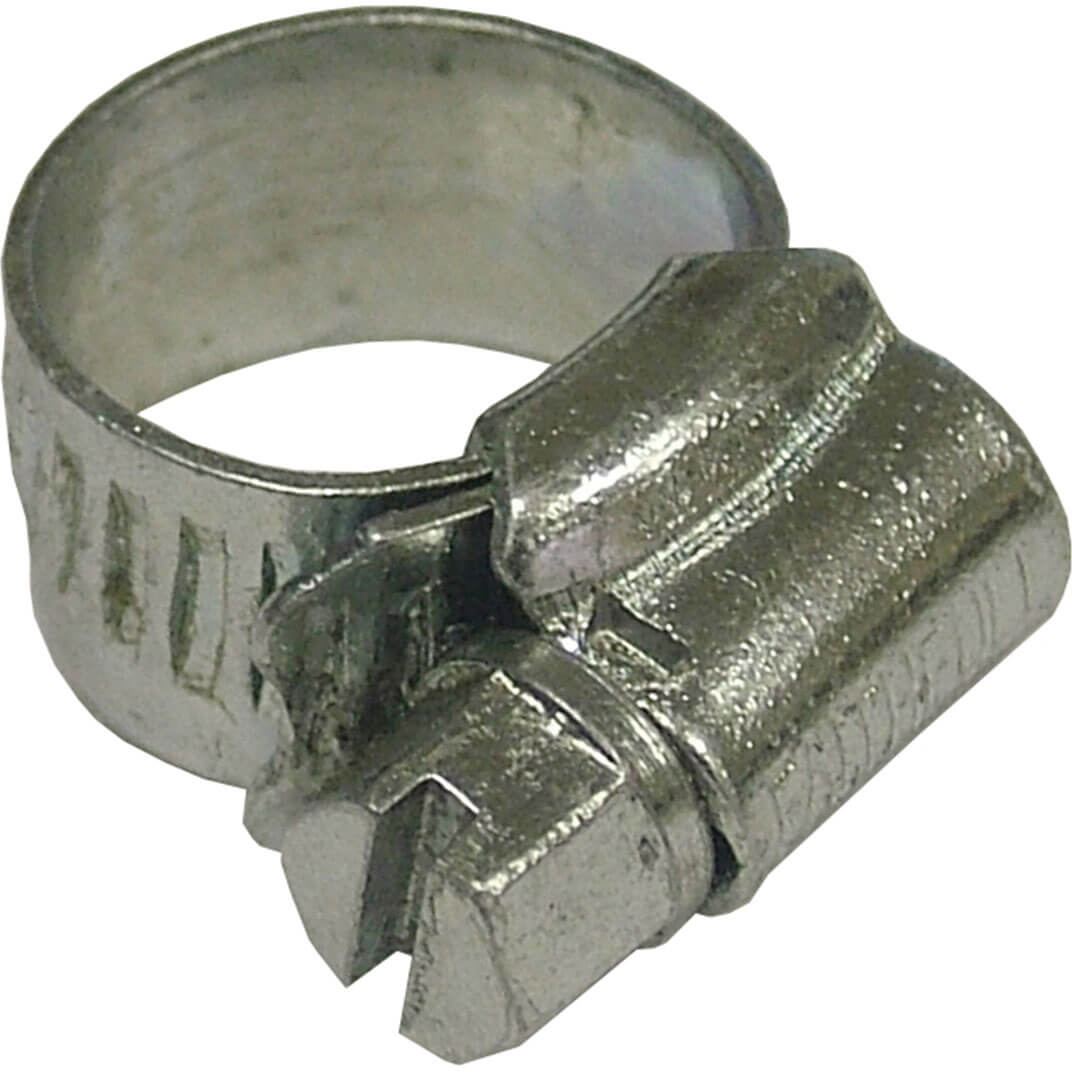 Image of Faithfull Stainless Steel Hose Clip 9.5mm - 12mm Pack of 1