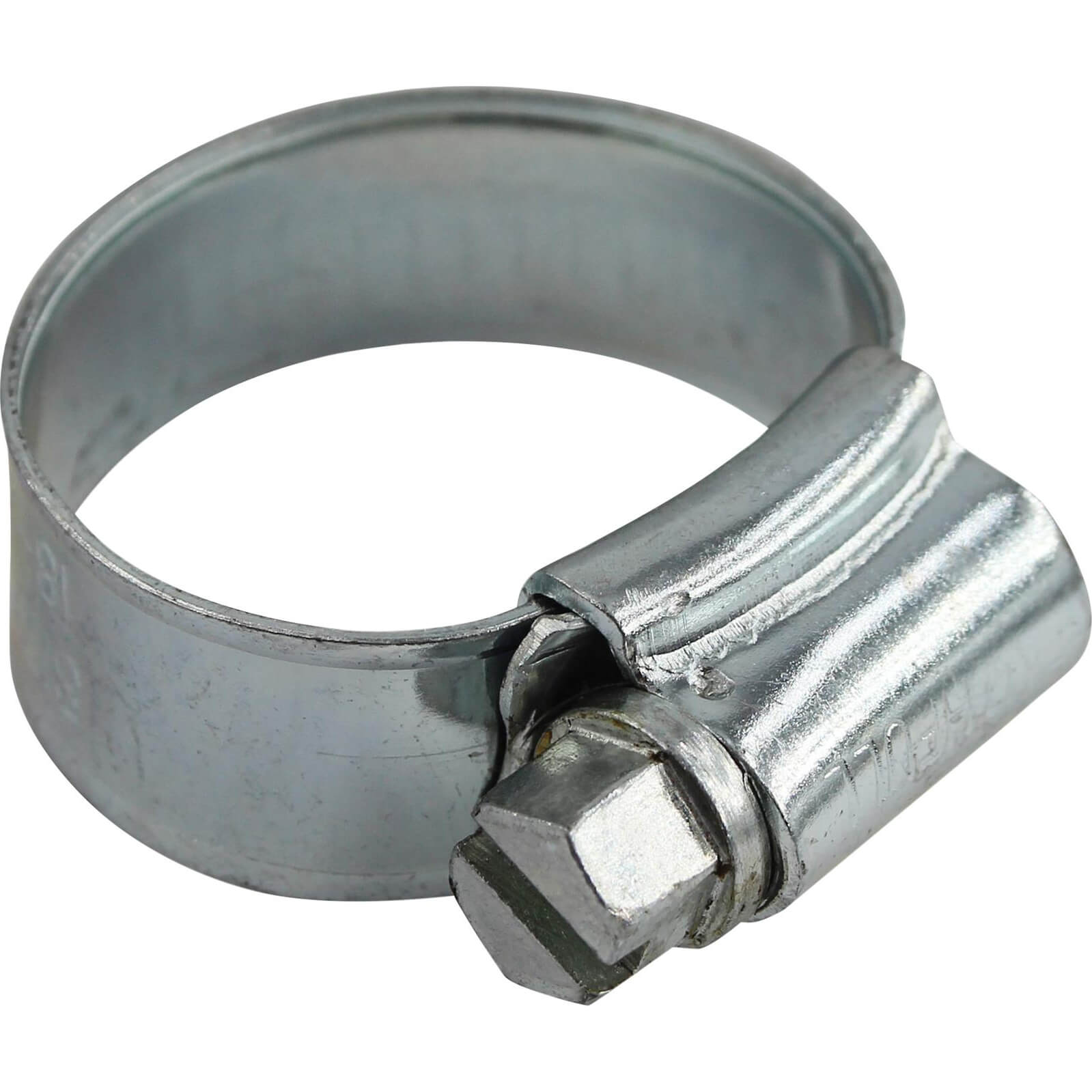 Image of Faithfull Zinc Plated Hose Clips 18mm - 25mm Pack of 1