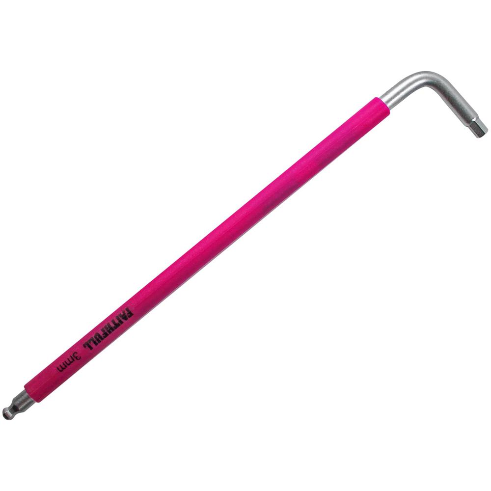 Click to view product details and reviews for Faithfull Colour Coded Ball End Hexagon Allen Key 3mm.