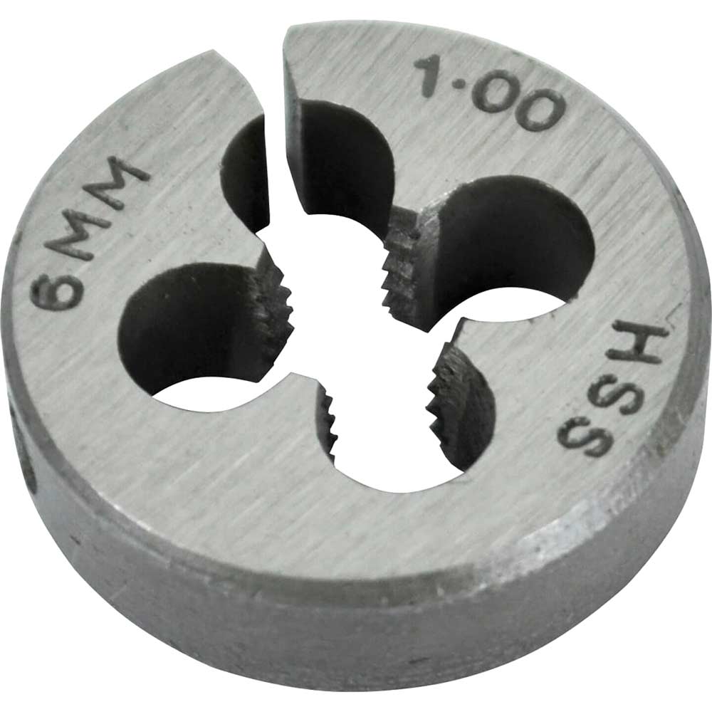 Faithfull HSS Straight Flute Split Dies M6 13/16