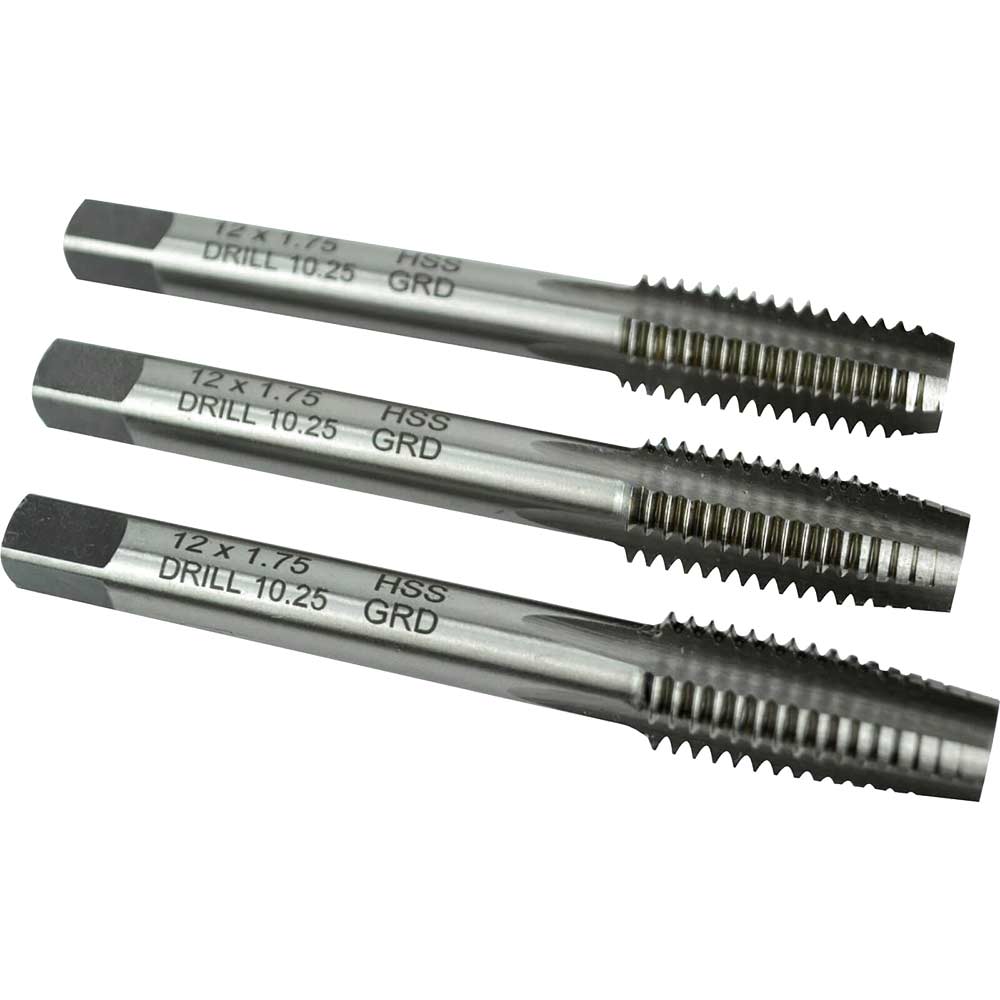 Image of Faithfull HSS Straight Flute Tap Set