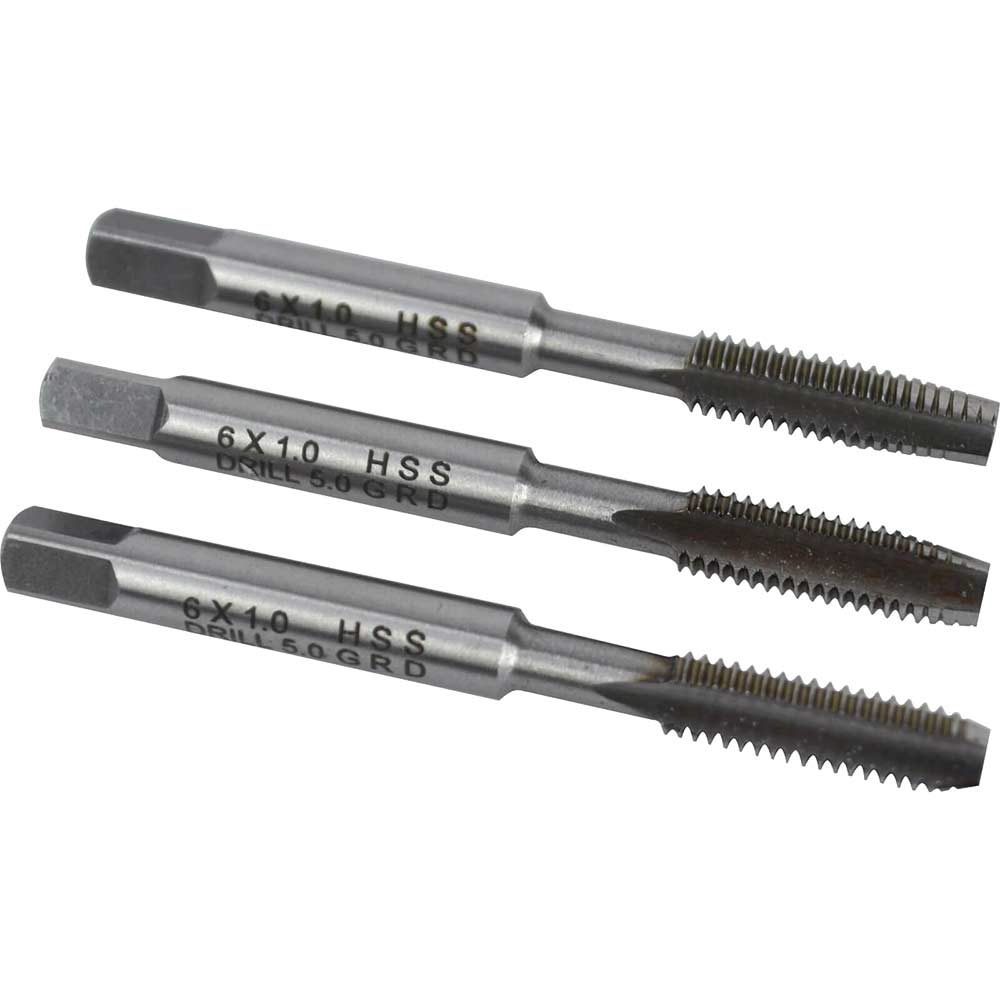 Faithfull HSS Straight Flute Tap Set M6 Set
