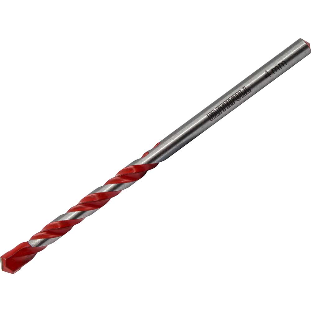 Faithfull Multi Construction Drill Bit 4mm 75mm Pack of 1