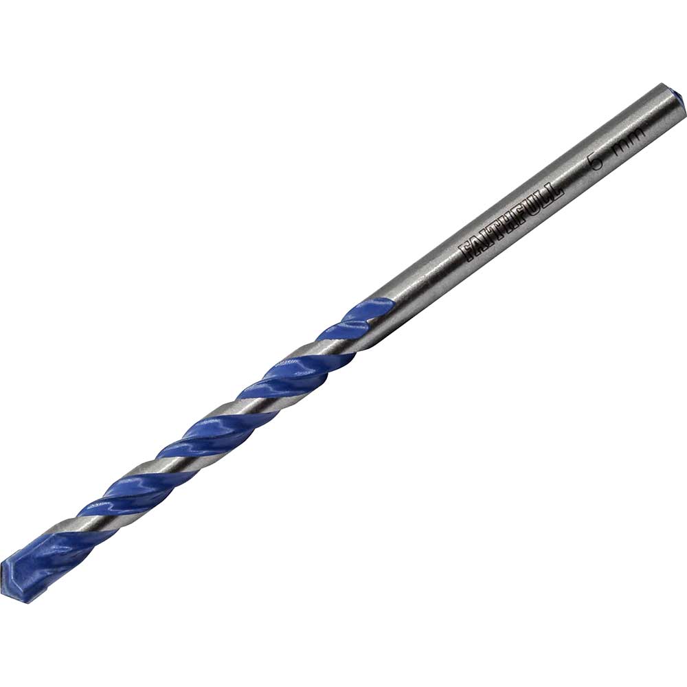 Faithfull Multi Construction Drill Bit 5mm 85mm Pack of 1