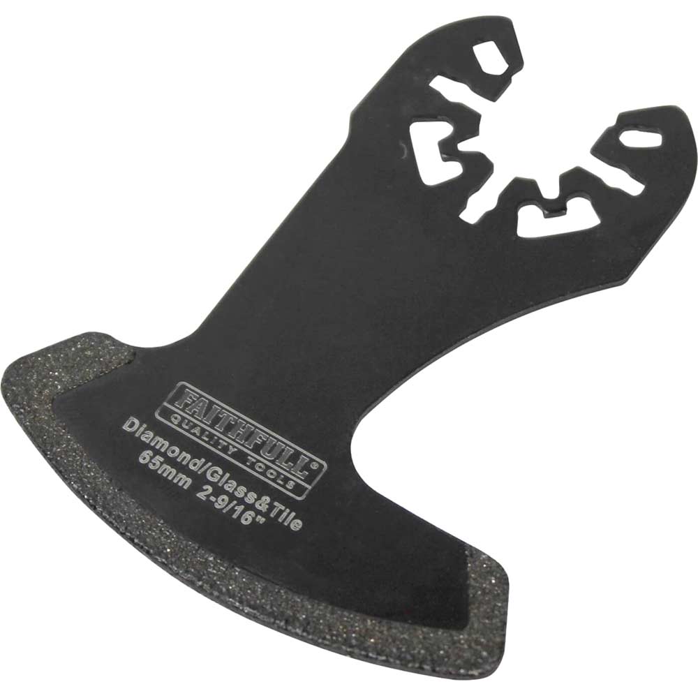 Image of Faithfull MFDIA65 Diamond Grout Removal Segment Blade 65mm Pack of 1