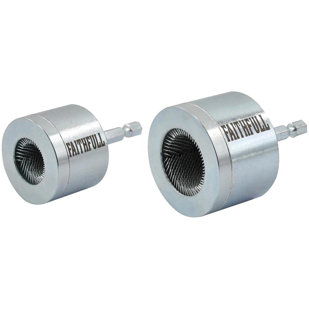 Faithfull External Pipe Cleaners Twin Pack