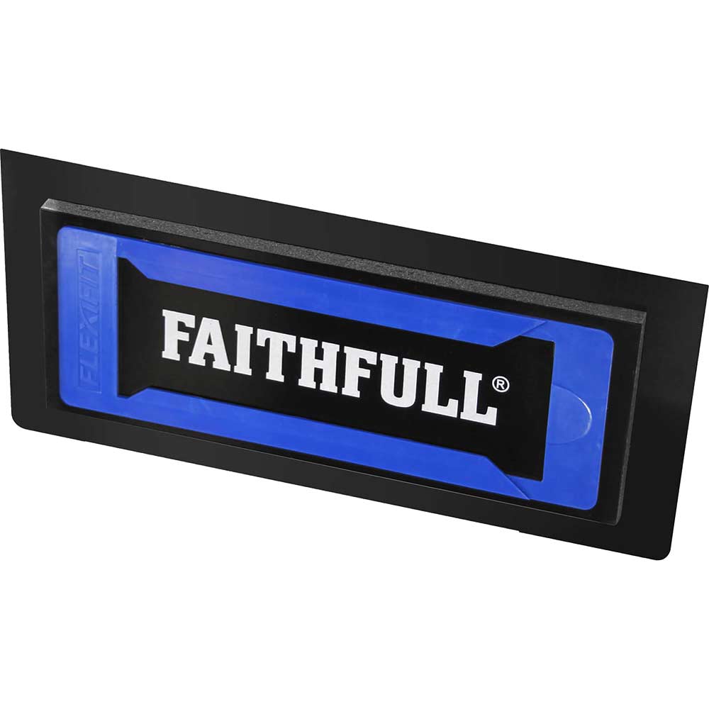 Faithfull Flexifit Foam Backed Plastic Plastering Trowel Blade 12