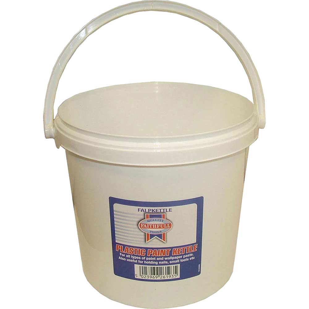 Image of Faithfull Plastic Paint Kettle 2.5l