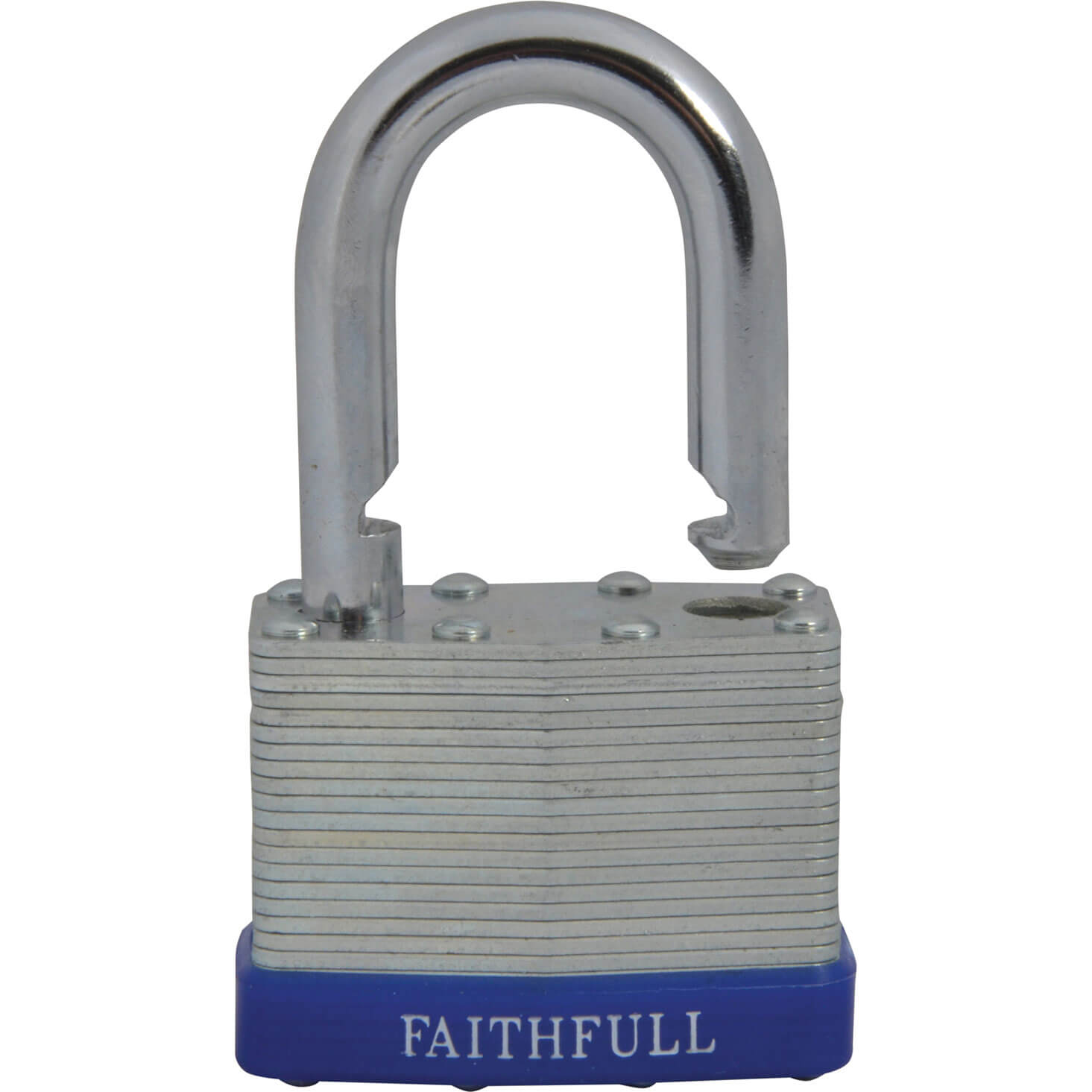 Image of Faithfull Laminated Steel Padlock 50mm Standard