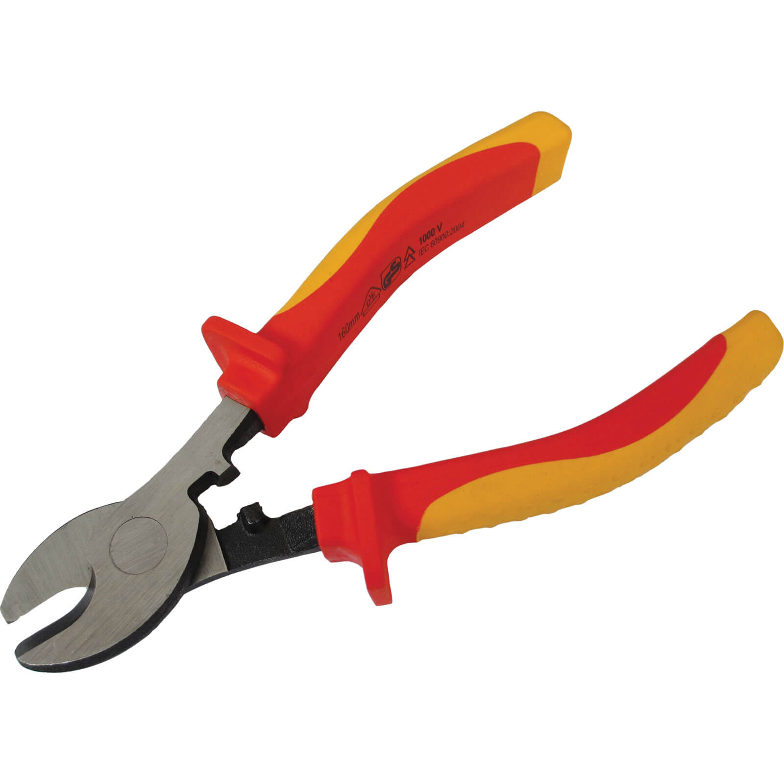 Image of Faithfull VDE Insulated Cable Shears 180mm