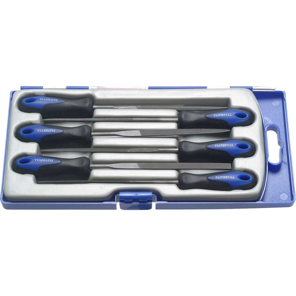 Image of Faithfull 6 Piece Needle File Set