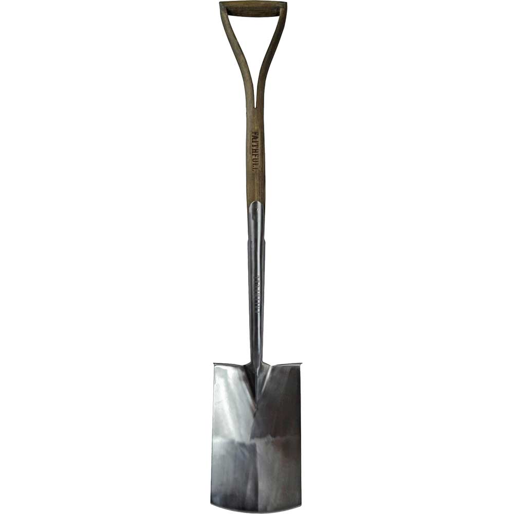 Image of Faithfull Prestige Stainless Steel Digging Spade