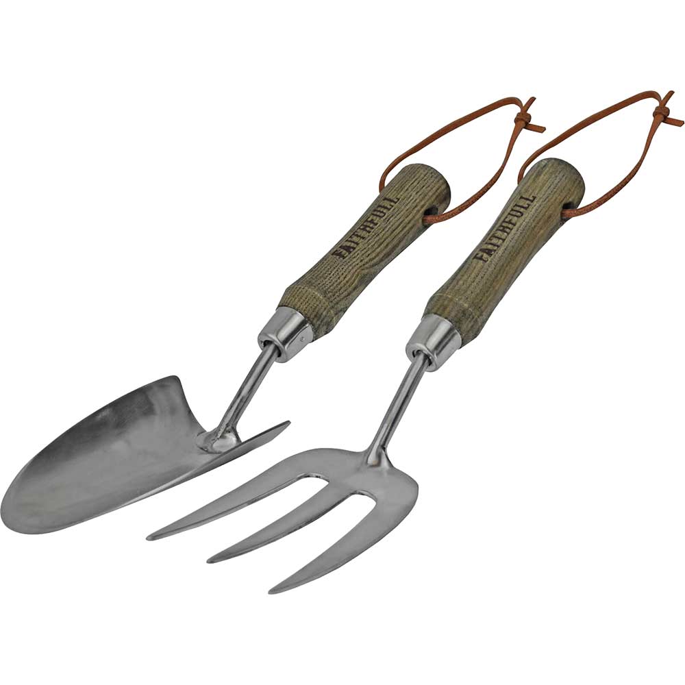 Image of Faithfull Prestige 2 Piece Garden Hand Tool Gift Pack Set