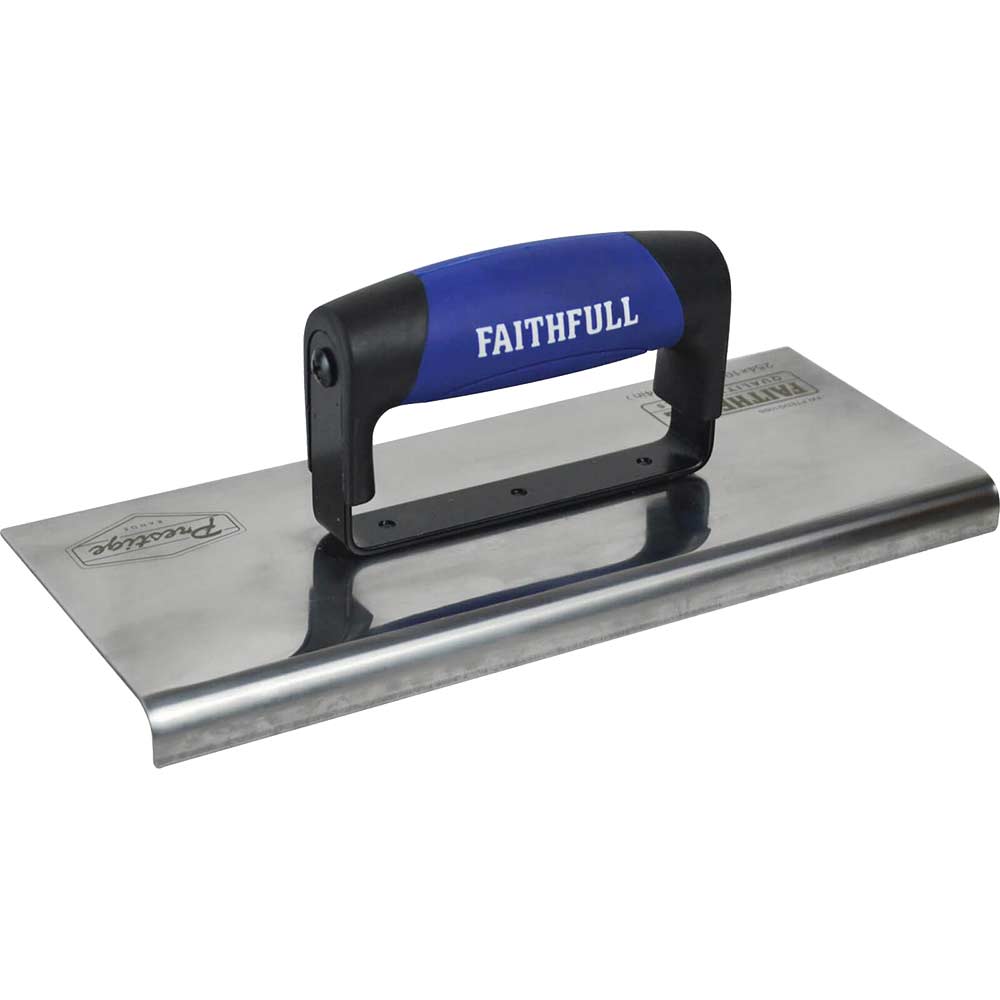 Image of Faithfull Prestige Edging Trowel 10" 4"