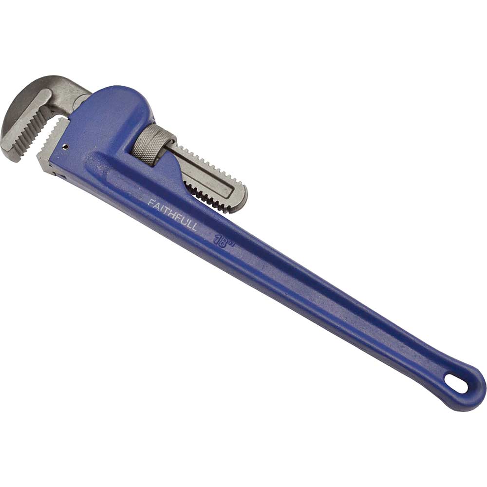 Image of Faithfull Leader Pipe Wrench 18" / 450mm